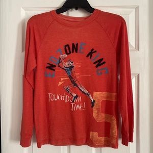 NWOT L/S Boys Football Shirt Sz Large 12/14